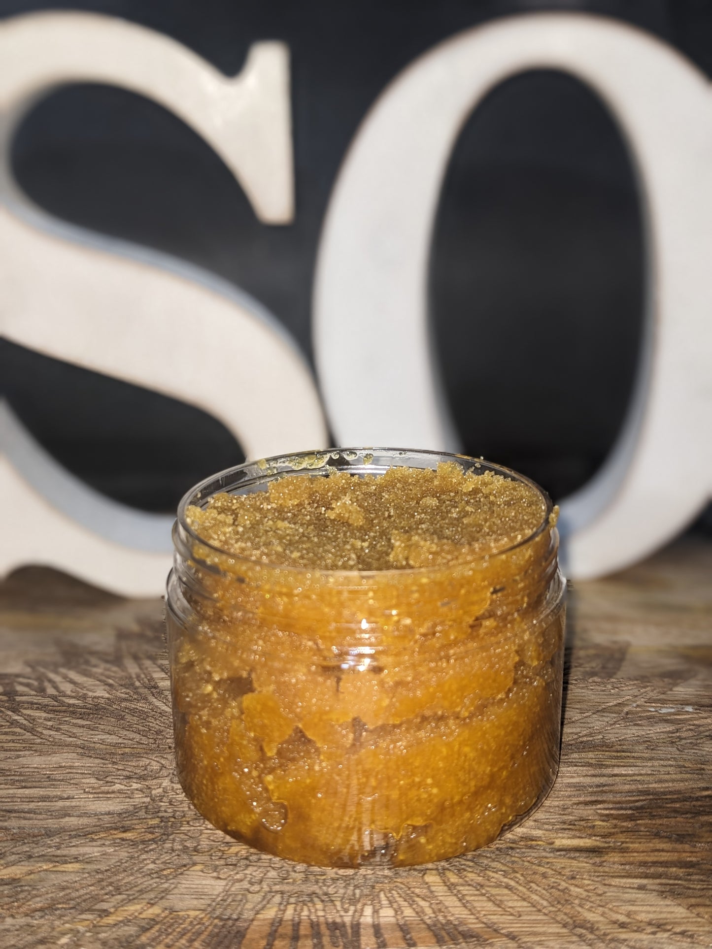 Shea Butter (Turmeric) Sugar Scrub  Net. Wt.4oz (113g)