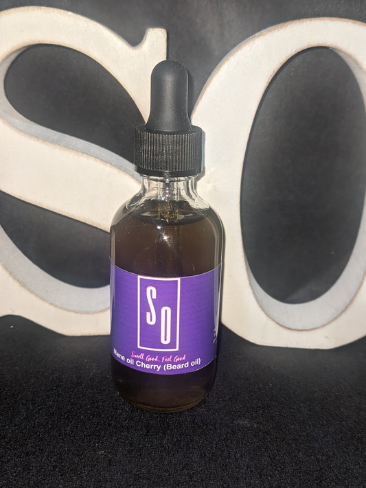 Mane oil  Cherry ( Beard) 2oz (59ml)